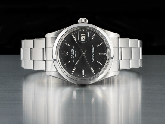 Rolex Date 34 Nero Oyster Matt Black Onyx  Watch  15000